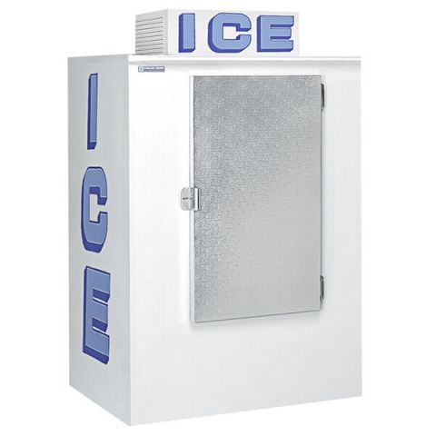 Polar Temp 420CW Cold Wall Outdoor Ice Merchandiser - 42 cu. ft.