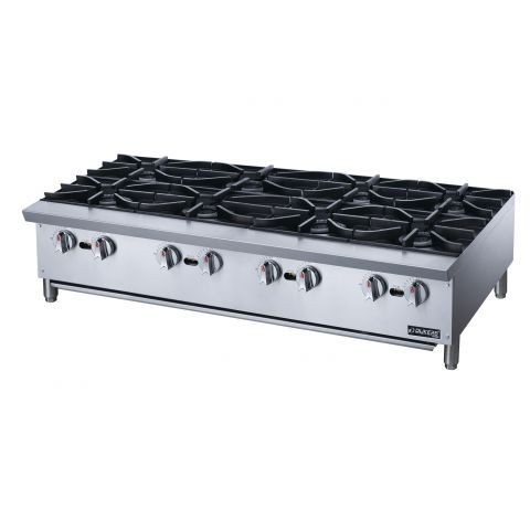 Hot Plate with 8 Burners - Dukers DCHPA48 