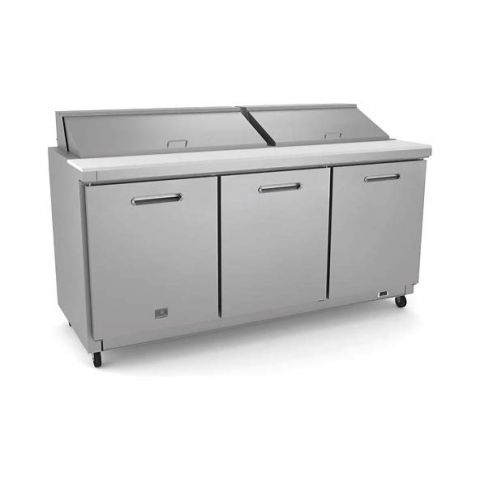 18 Three Door Commercial Refrigerated 72"