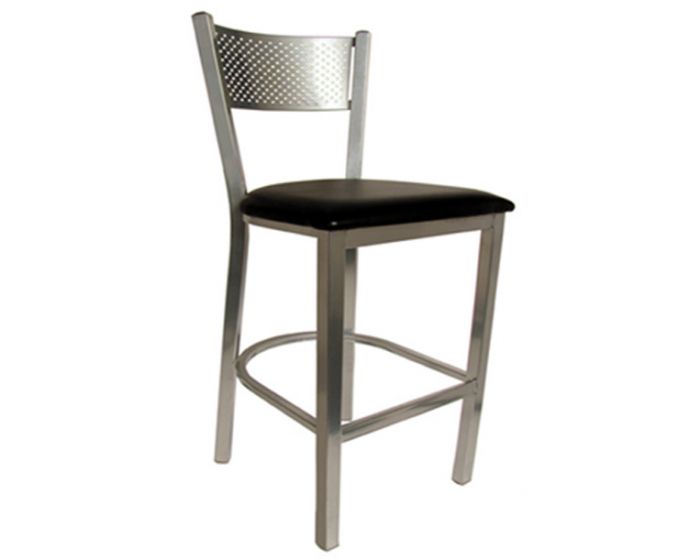 Net Metal Frame Padded Restaurant Chair (High)