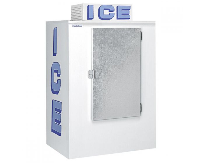 Polar Temp 420CW Cold Wall Outdoor Ice Merchandiser - 42 cu. ft.