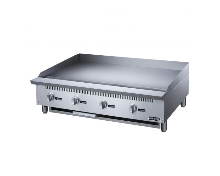 48 in. W Griddle with 4 Burners - Dukers DCGMA48
