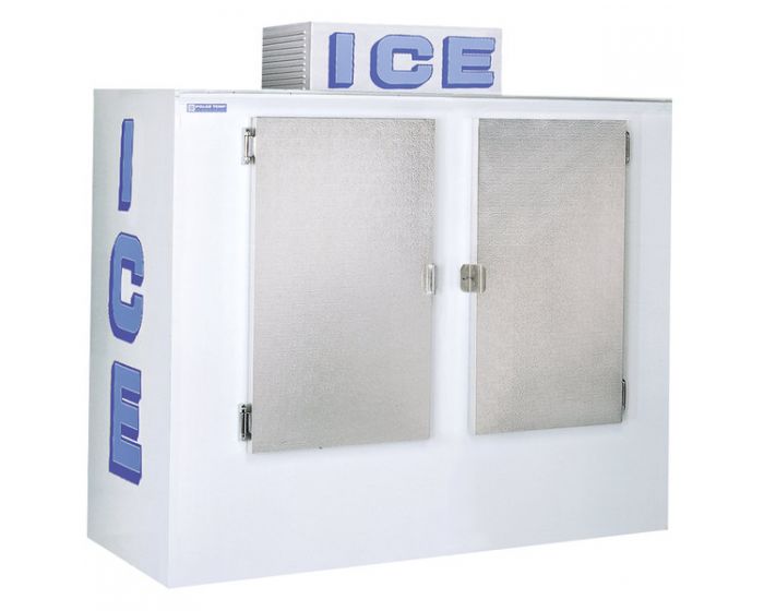 Polar Temp 650CW Cold Wall Outdoor Ice Merchandiser - 65 cu. ft.