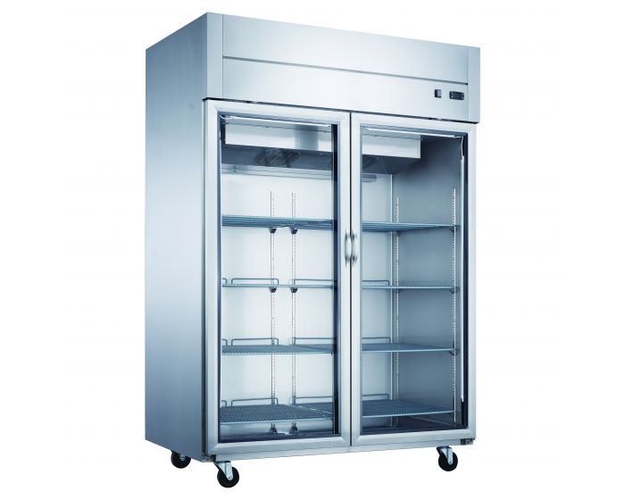 Two Glass Door Refrigerator - Dukers D55AR-GS2