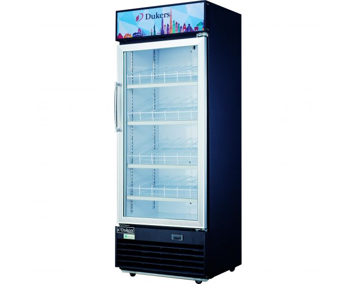 One Glass Door Refrigerator (12 cu.ft.) - Dukers USA 