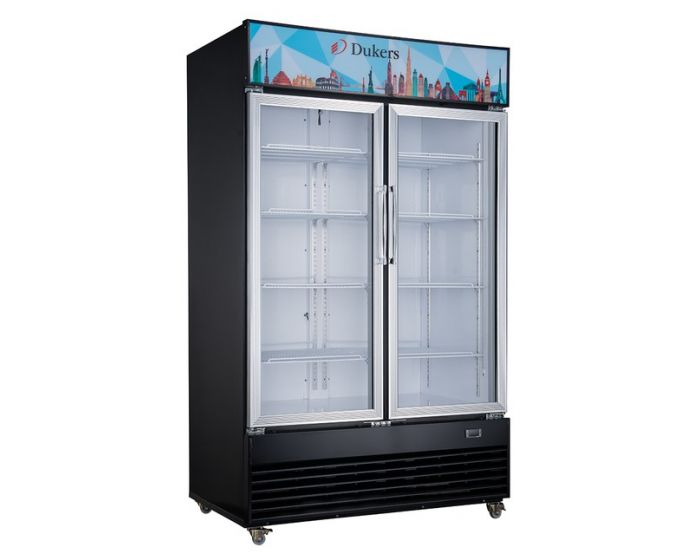 Two Glass Door Refrigerator (48 cu.ft.) - Dukers USA