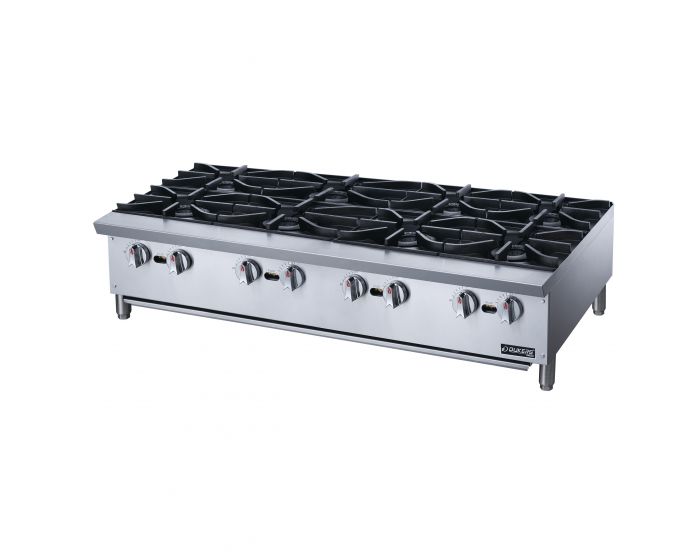 Hot Plate with 8 Burners - Dukers DCHPA48 