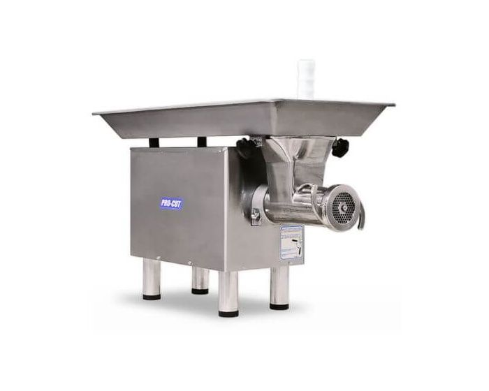 400 lbs/hr Stainless Steel Meat Grinder - ProCut KG-12-SS