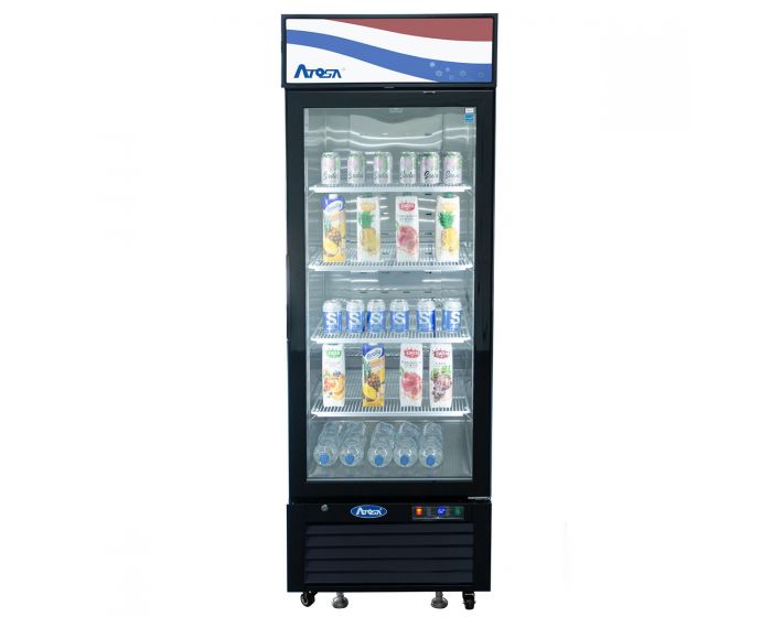 Two Glass Door Refrigerator 19.4 cu.ft. - Atosa USA